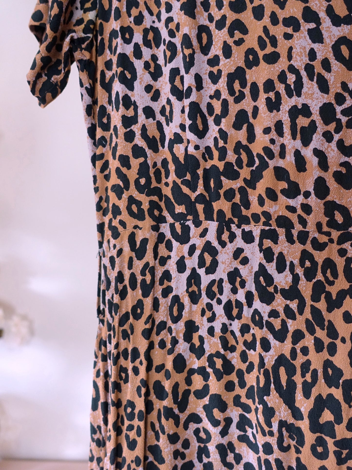 Fabienne Chapot viscose leopard jurk