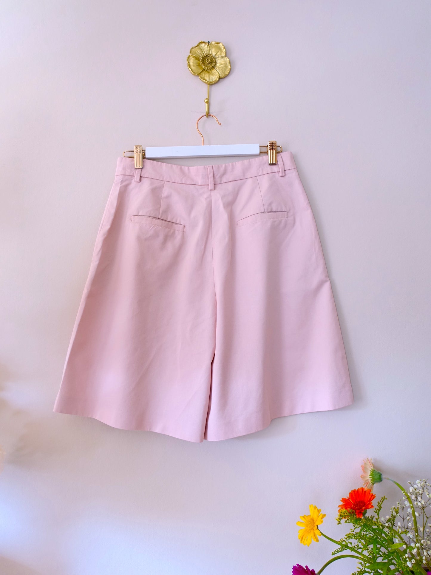 Max Mara weekend high waist flared shorts