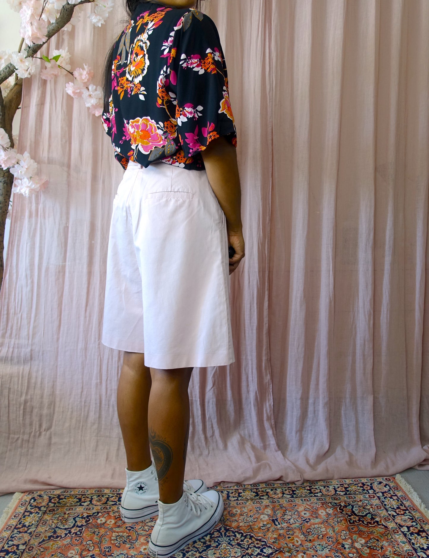 Max Mara weekend high waist flared shorts