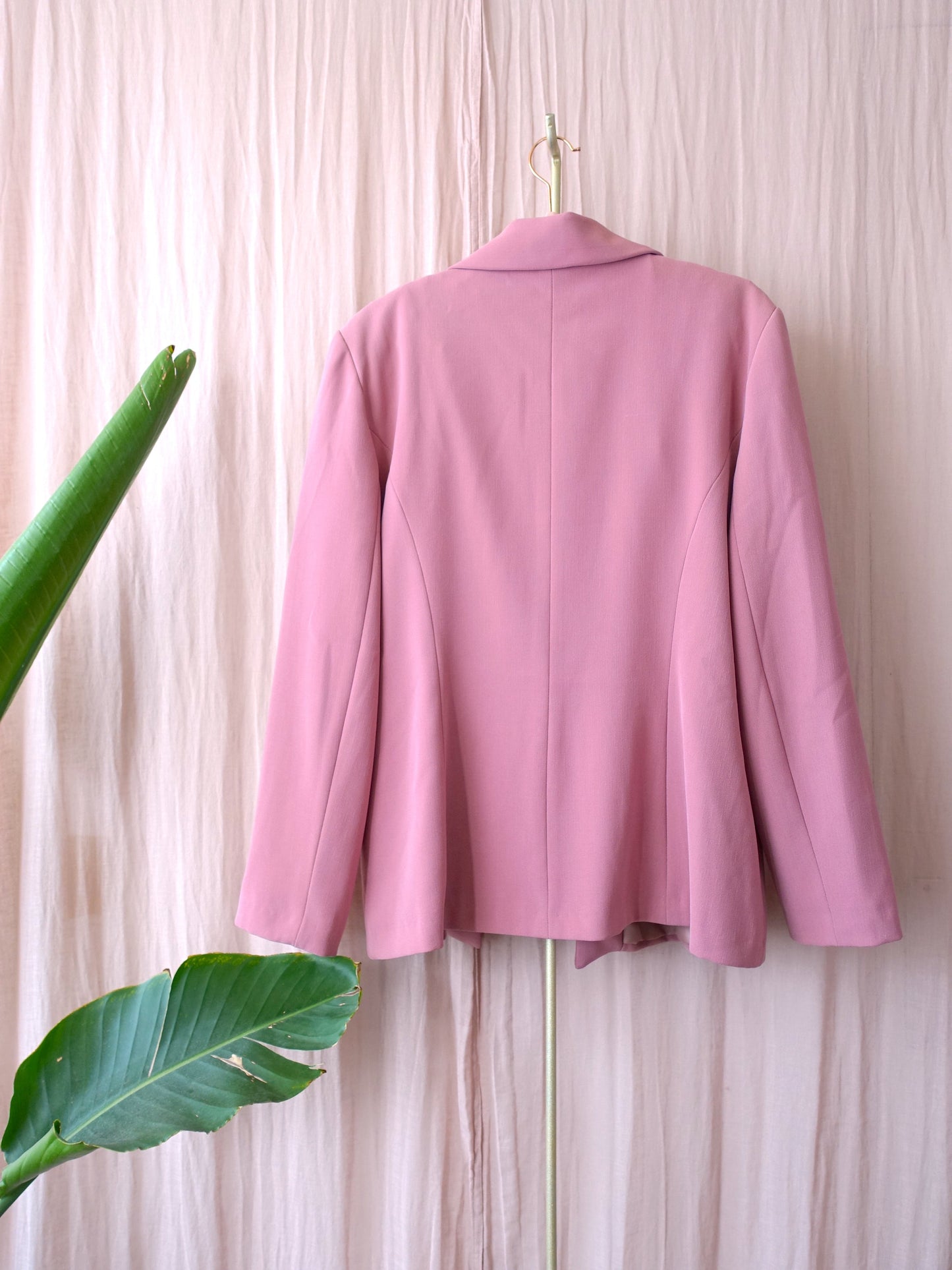 Vintage Parsienne blazer oudroze