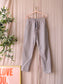 10DAYS leather statement jogger mauve