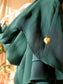 Fabienne Chapot Georgetta solid rok deep teal