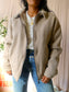1608 WEAR wool bomber jacket oatmeal taupe