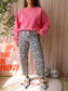 Heren - JW Anderson logo embroidery sweater roze