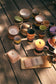 HKLiving 70's ceramics set van 4 americano mugs
