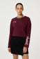 Fabienne Chapot phileine backprint pullover burgundy