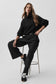ALO suit up trouser black
