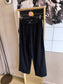 ALO suit up trouser black
