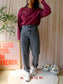 Abrand A '94 high straight tall jeans dark grey