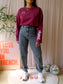 Abrand A '94 high straight tall jeans dark grey