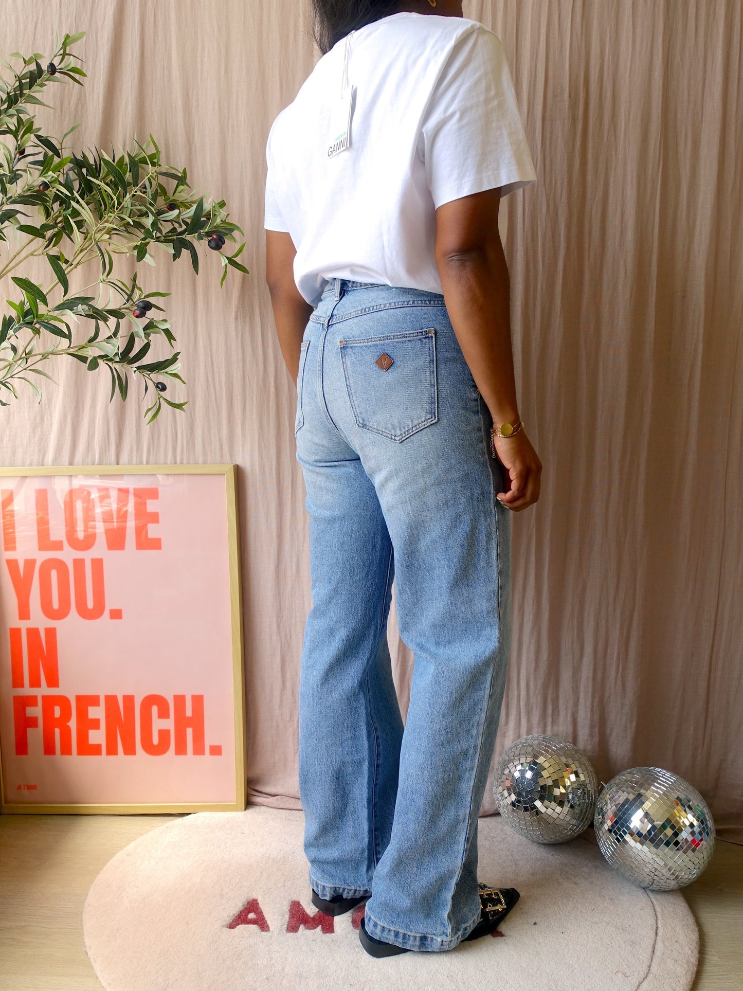 Abrand A '94 high & wide jeans vintage blue