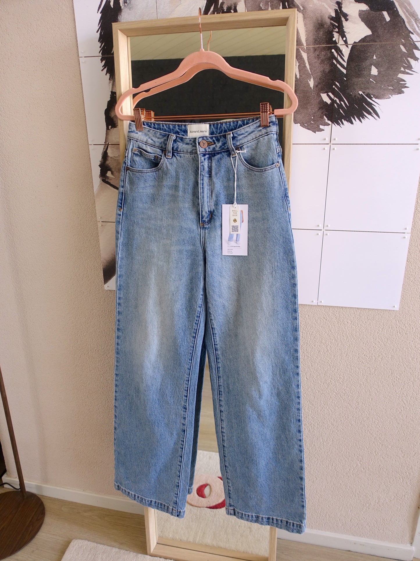Abrand A '94 high & wide jeans vintage blue