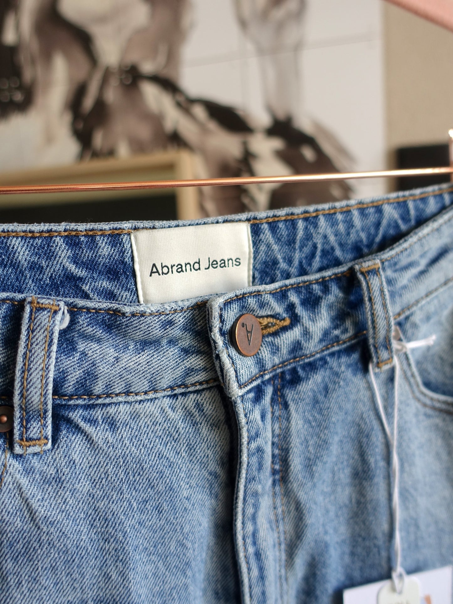 Abrand A '94 high & wide jeans vintage blue