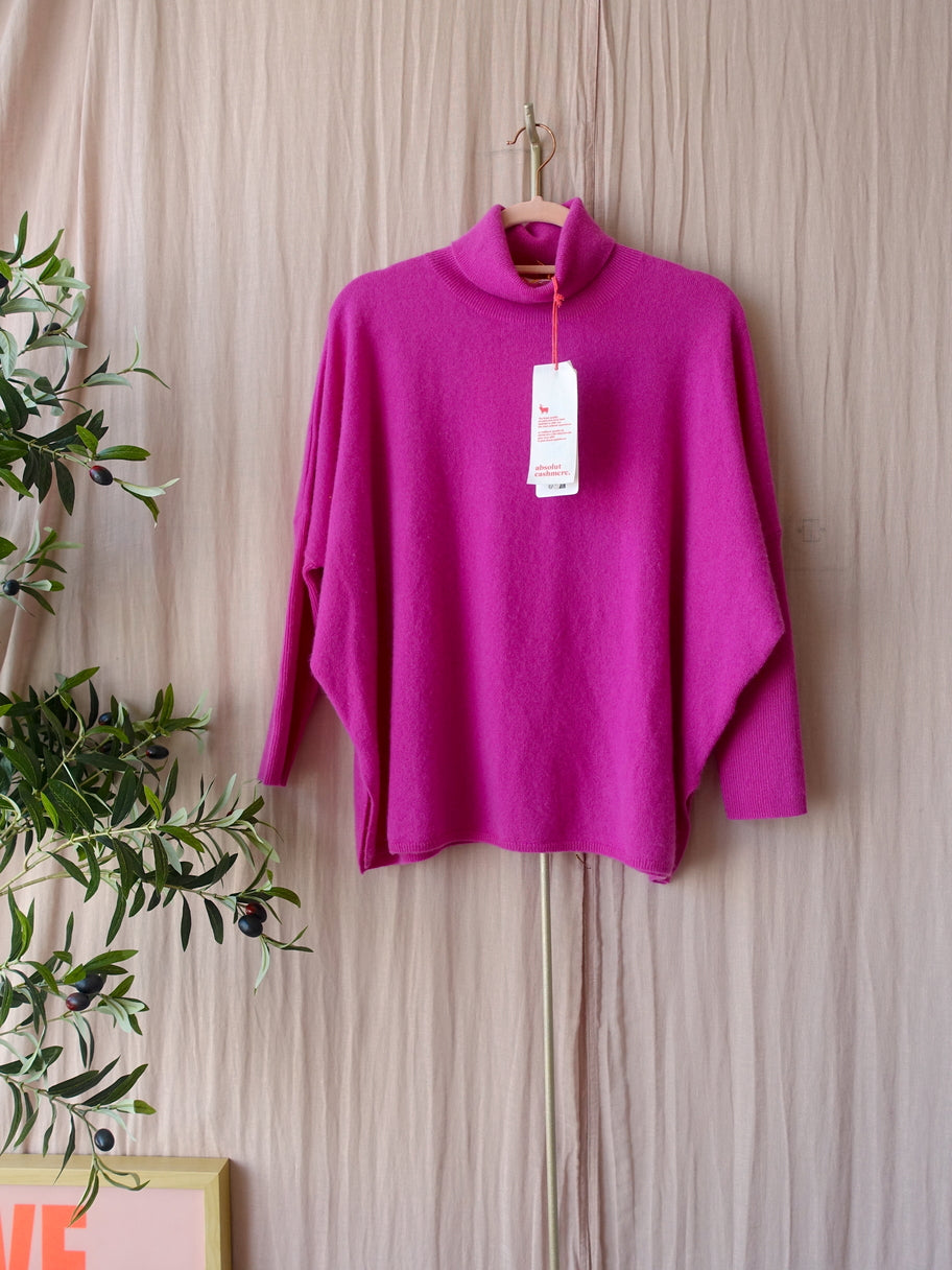 Absolut Cashmere Clara 100% kasjmier knit rosebud