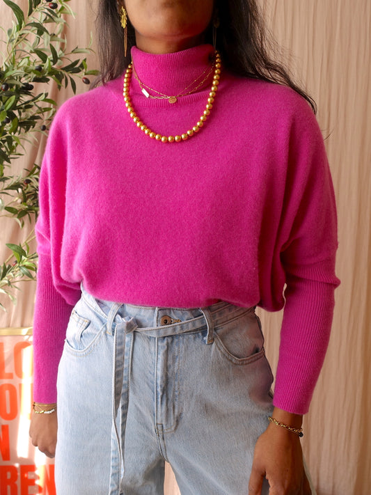 Absolut Cashmere Clara 100% kasjmier knit rosebud