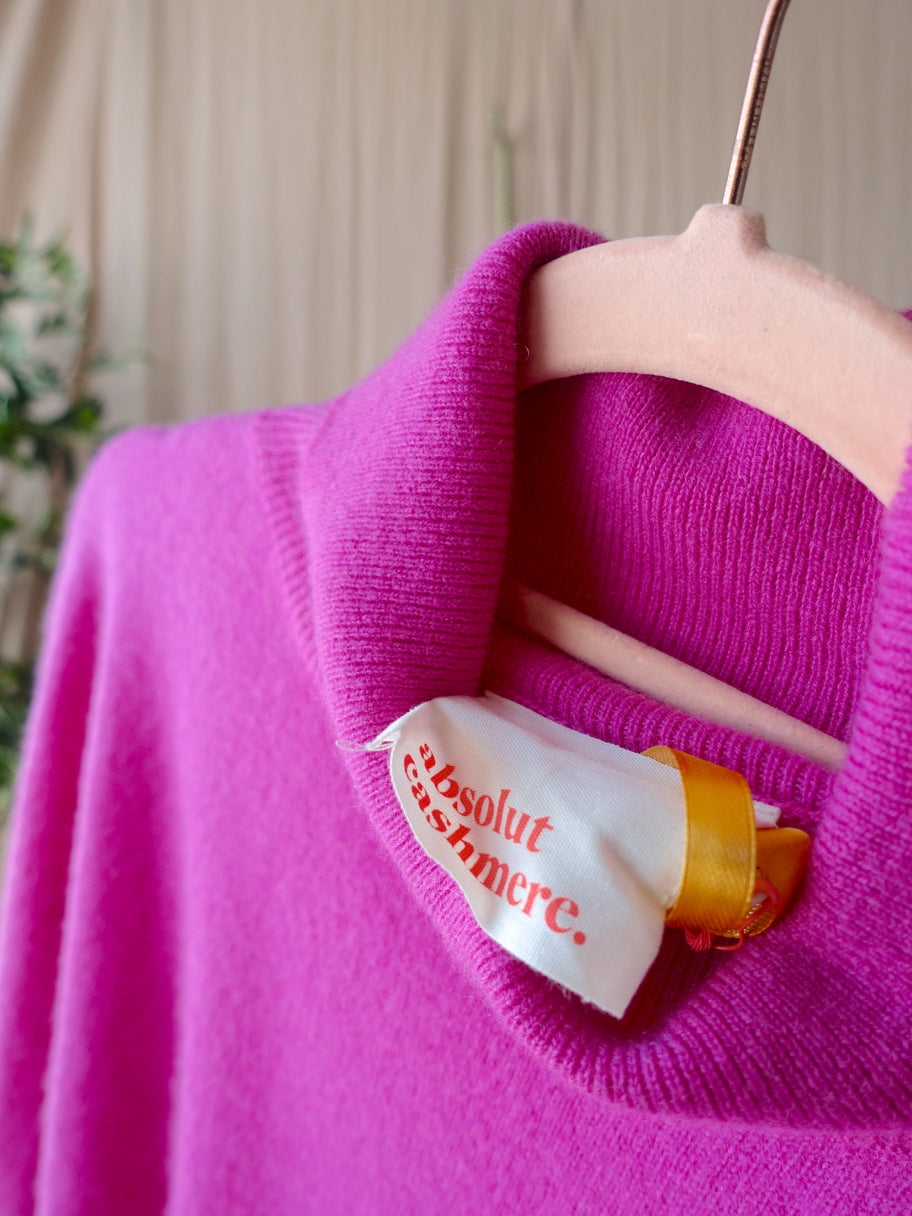 Absolut Cashmere Clara 100% kasjmier knit rosebud