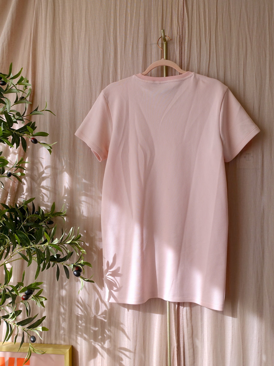 Adidas originals firebird loose fit t-shirtjurk rose quartz