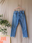 Agolde premium Riley high rise straight cropped jeans
