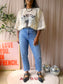 Agolde premium Riley high rise straight cropped jeans