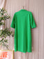 Aime Balance travel quality midi jurk classic green