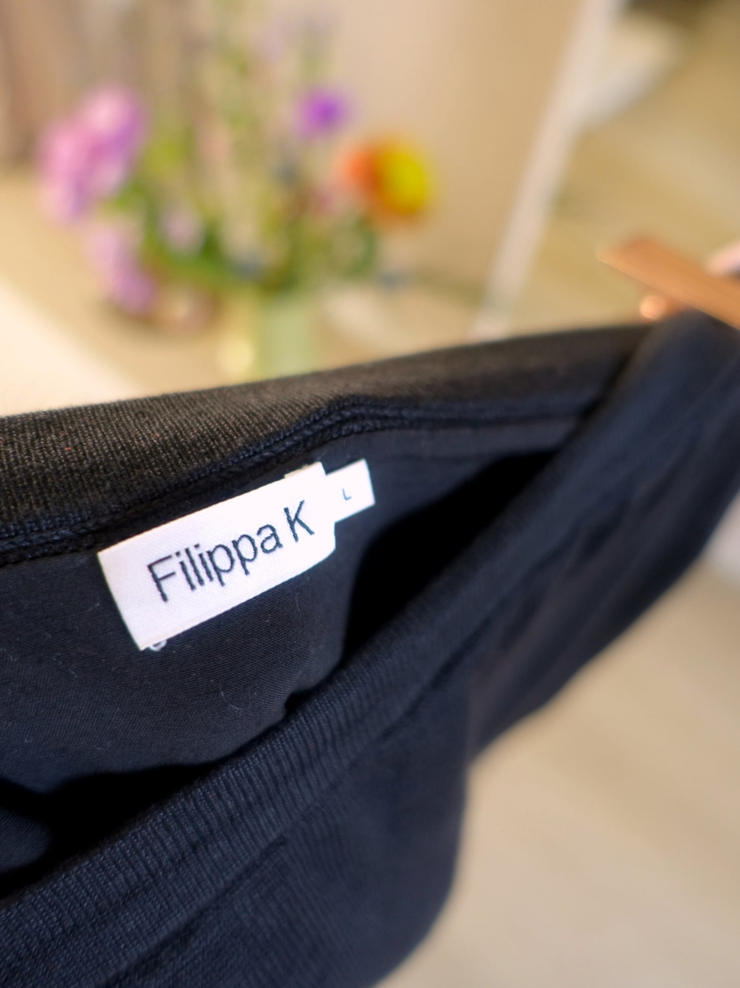 Filippa K. hilary linnen maxi rok zwart