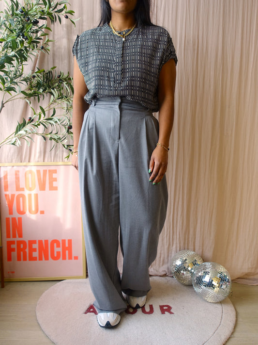 Alchemist bamboo high waist wide leg pantalon