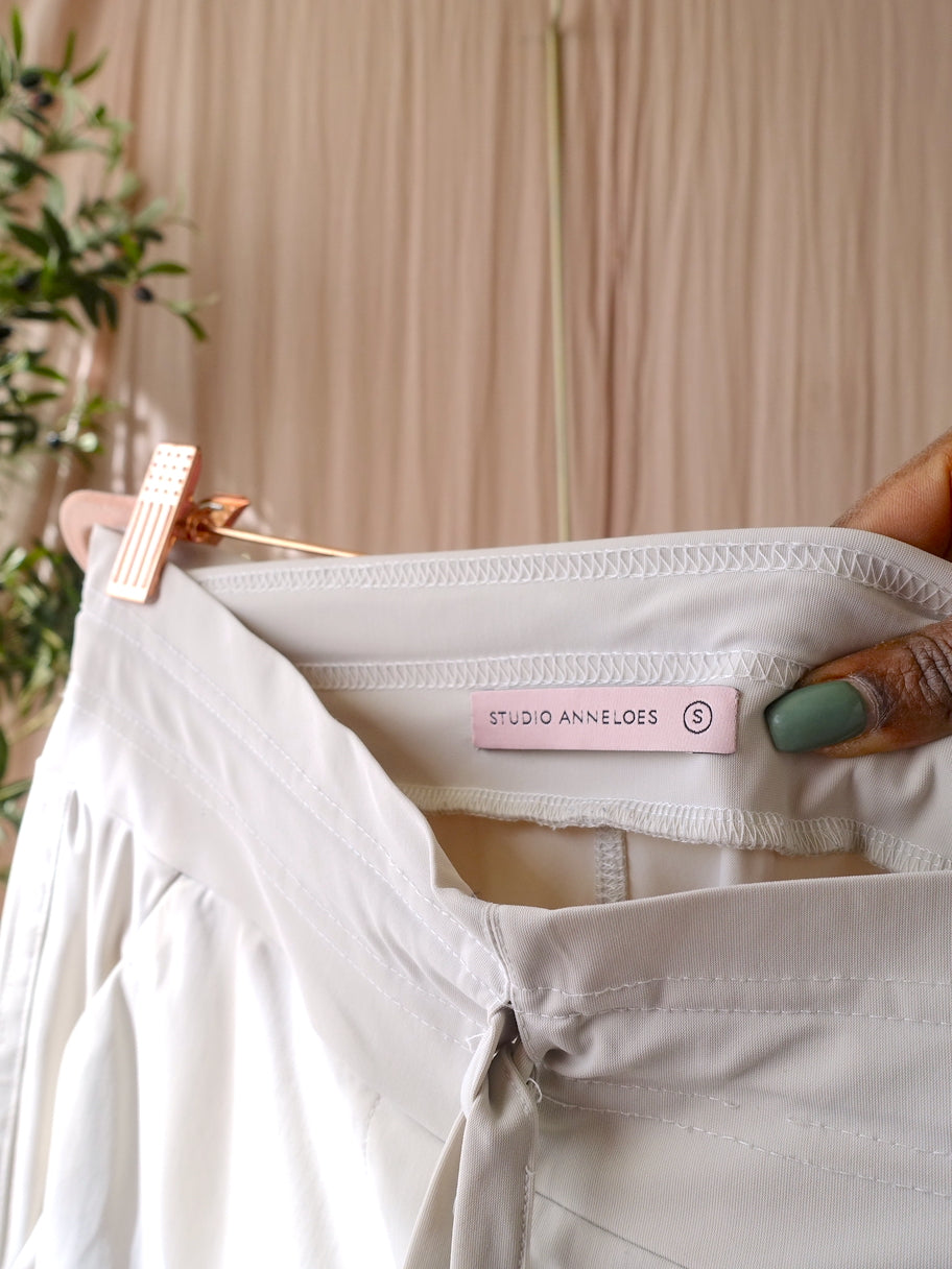 Studio Anneloes travel quality downstais startup pants ecru