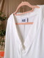 Alpha Studio premium v-neck t-shirt in jersey wit