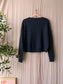 GRATIS BIJ BESTEDING V.A. €100 - Alysi Italian designer mohairmix knit navy