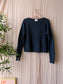 GRATIS BIJ BESTEDING V.A. €100 - Alysi Italian designer mohairmix knit navy