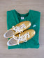 Ama Brand Deluxe blade sneakers solid gold