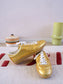 Ama Brand Deluxe blade sneakers solid gold