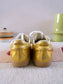 Ama Brand Deluxe blade sneakers solid gold