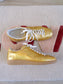Ama Brand Deluxe blade sneakers solid gold