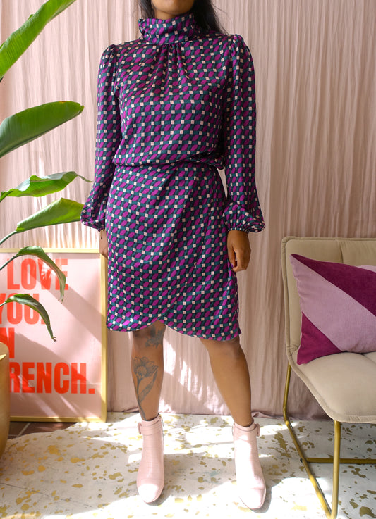 Amelie Amelie kendra print jurk