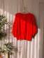 American Vintage oversized alpaca & merino knit koraal