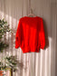 American Vintage oversized alpaca & merino knit koraal