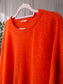 American Vintage oversized alpaca & merino knit koraal