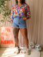 America Today Jadan mom fit denim shorts