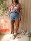 America Today Jadan mom fit denim shorts