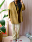 American Vintage dadoulove coat oker camel