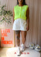 American Vintage east gilet neon yellow