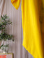 American Vintage oversized shirt golden yellow