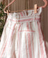 Rebecca Taylor striped linnen paperbag shorts