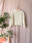 By-Bar mohairmix col knit gebroken wit