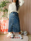 By-Bar mohairmix col knit gebroken wit