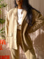 American Vintage viabay blazer caramel