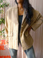 American Vintage viabay blazer caramel