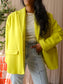 American Vintage soktown blazer bright yellow