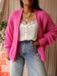 American Vintage east cardigan bubblegum pink